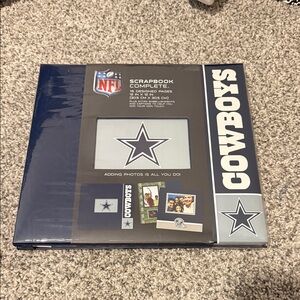 Dallas Cowboys NFL Scrapbook Album - Navy & Silver